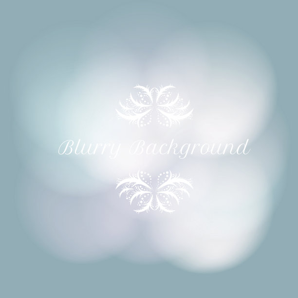 矢量模糊背景与散焦图片下载