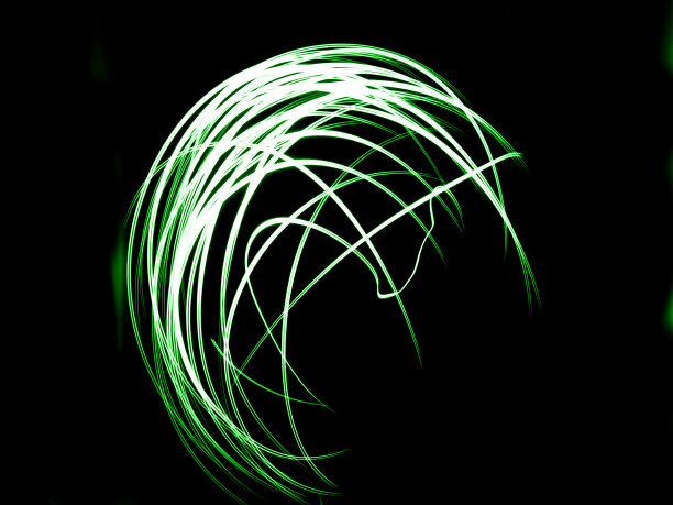 黑底轻绘特写图片下载