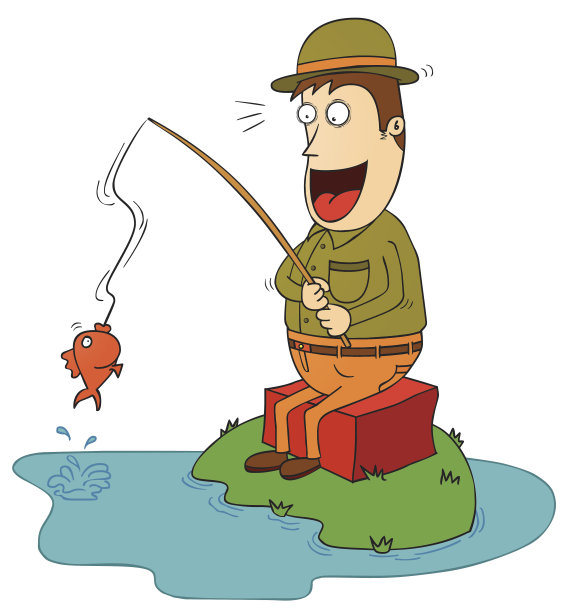 幸运的渔夫图片下载