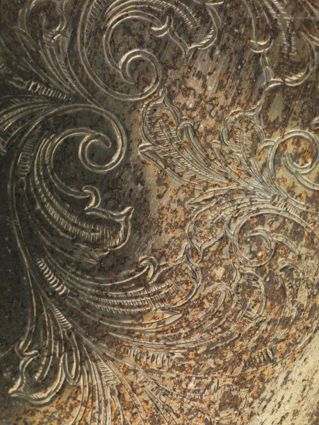 陈旧生锈的金属细节与装饰图片下载