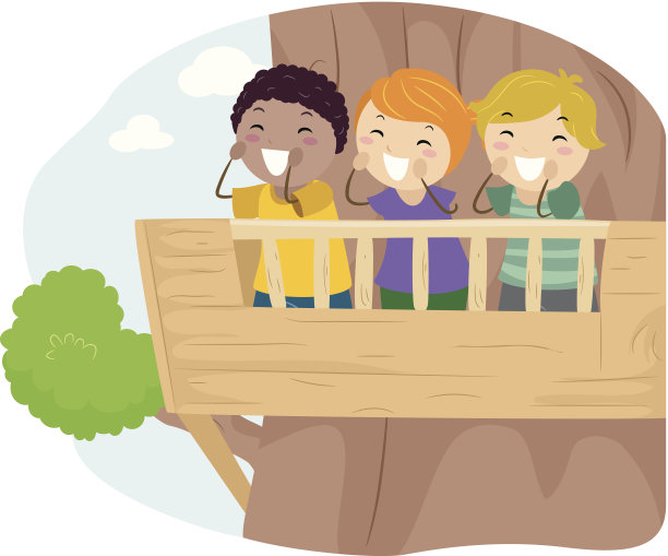 树屋里的孩子们图片下载