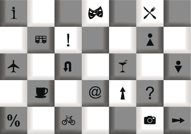 旅游旅游图标套装图片下载