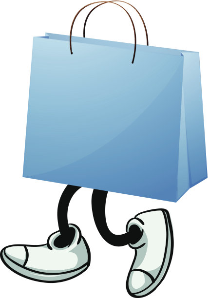 蓝色的包图片下载