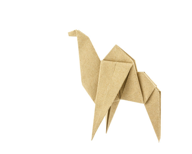 折纸骆驼再循环纸图片下载