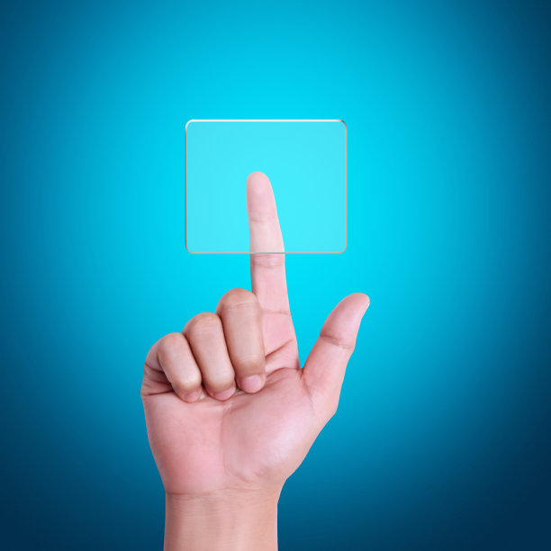 按下现代社会的按钮图片下载