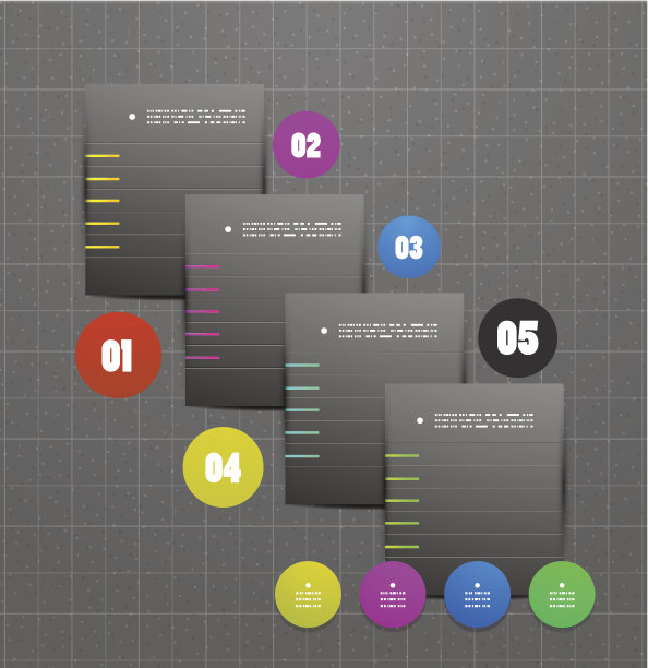 抽象屏幕信息图形设计图片下载