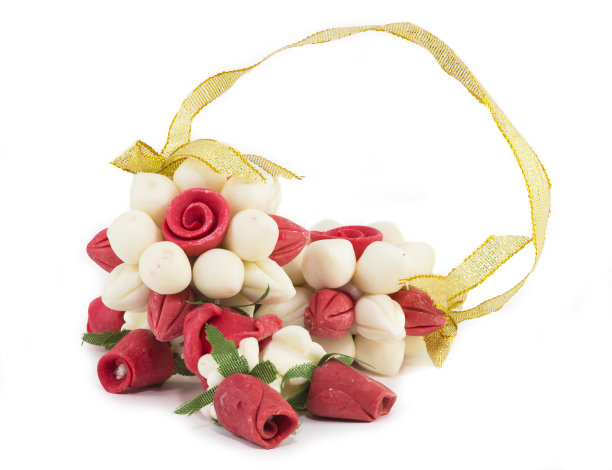 花环的花朵。图片下载