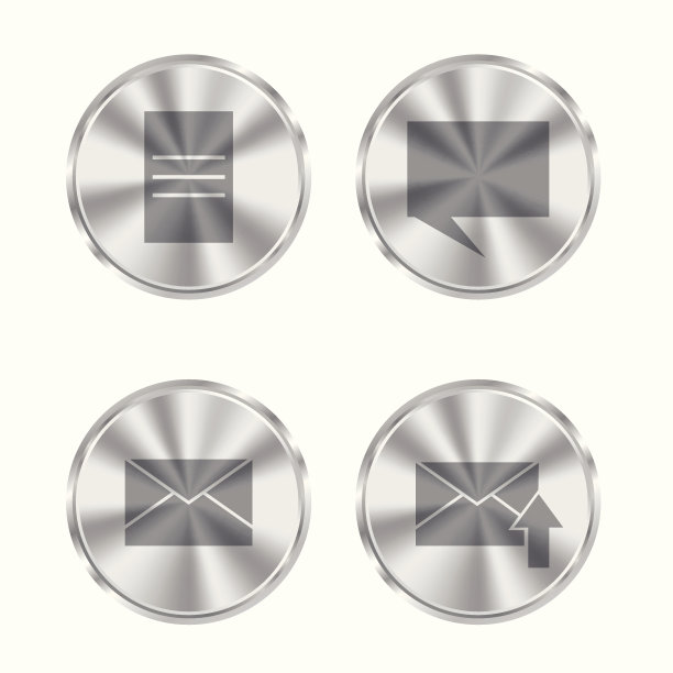 金属钮扣，循环加工图片下载