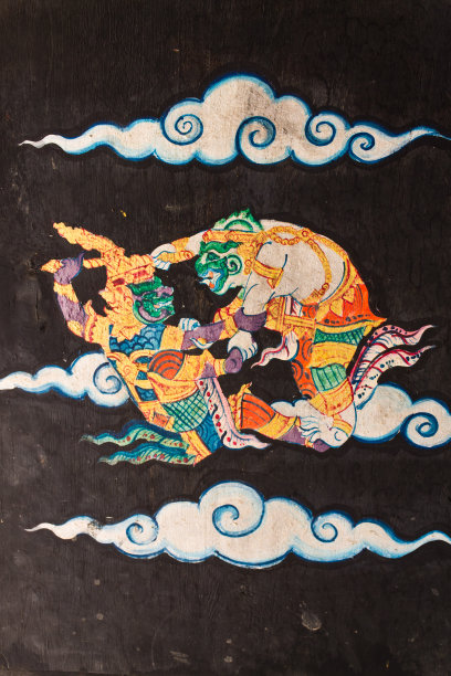 泰国壁画在洞谭普拉4图片下载