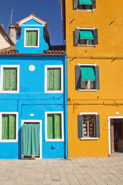 颜色的房子图片下载