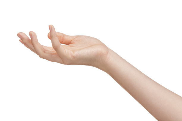 少女用手拿着东西图片下载