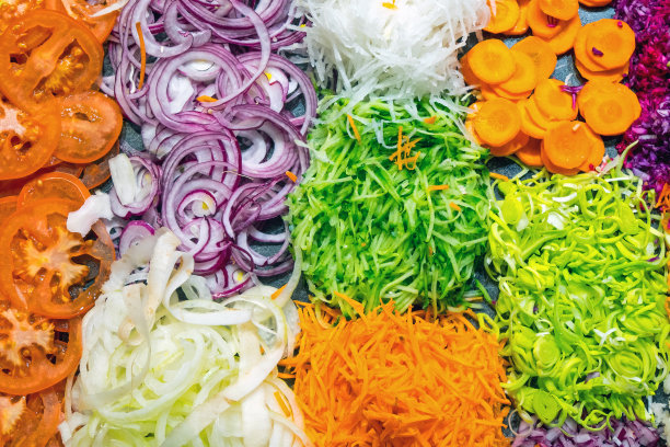 各种沙拉磨碎图片下载