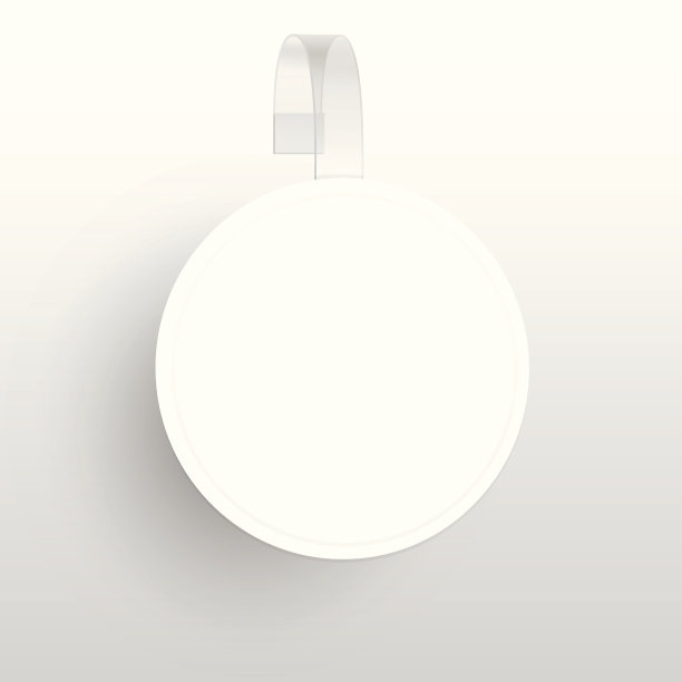 矢量空白圆摆动与透明条隔离图片下载