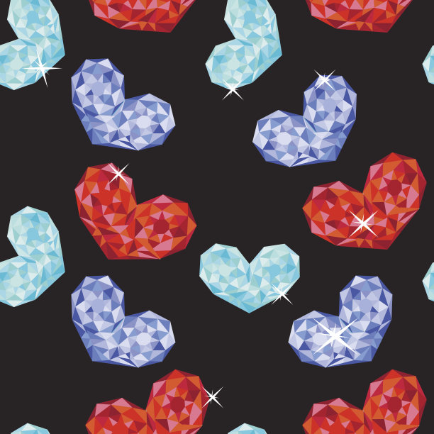 宝石无缝模式图片下载