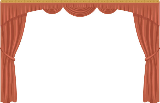 窗帘、孤立图片下载