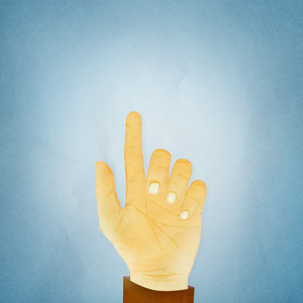 纸的质感，手指的手势图片下载