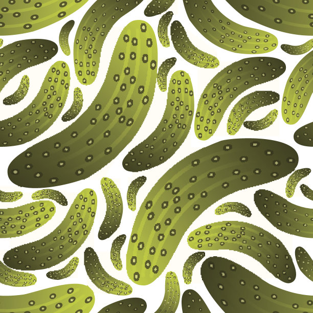 无缝的黄瓜模式图片下载