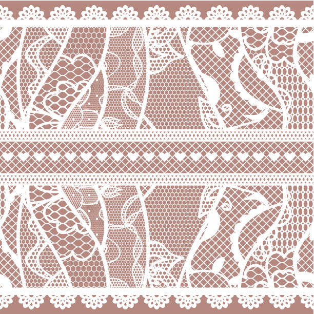 一套花边复古装饰。图片下载