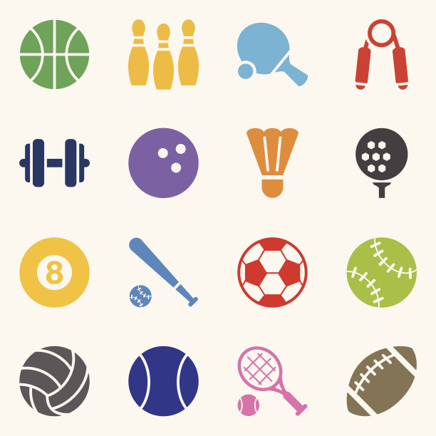 运动图标-背景图片下载