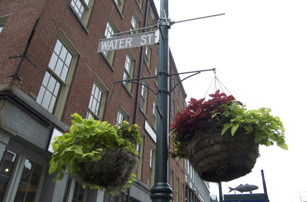 水街头路标图片下载