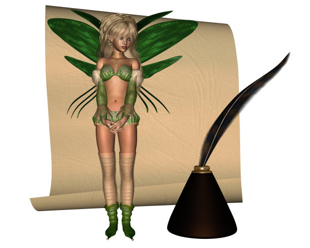 仙女抄写员- 1图片下载