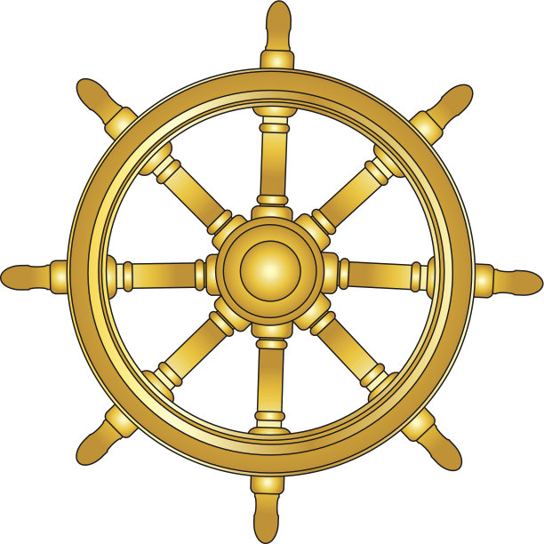 船的方向盘图片下载
