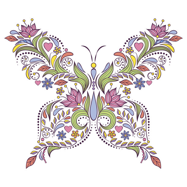 花蝴蝶图片下载