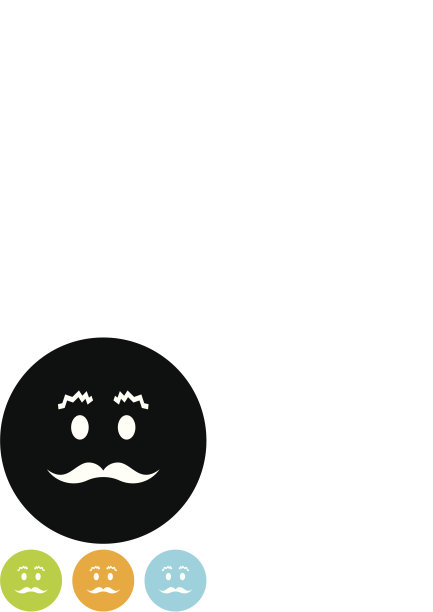 向量muctache脸图片下载