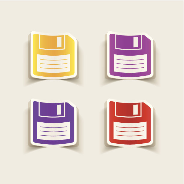 现实设计元素:软盘图片下载