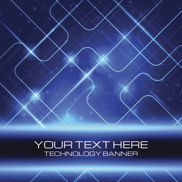 技术背景与空间为您的文本。素材图片