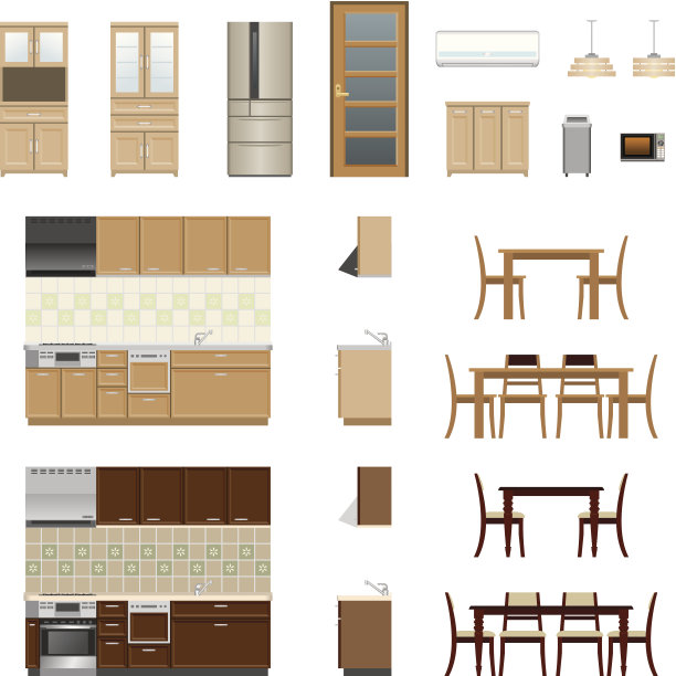 厨房家具图片下载