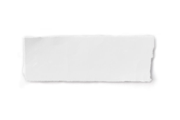 白色背景上的撕裂纸片图片下载