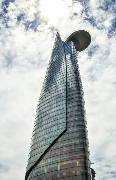 位于越南西贡胡志明市的商业中心图片下载