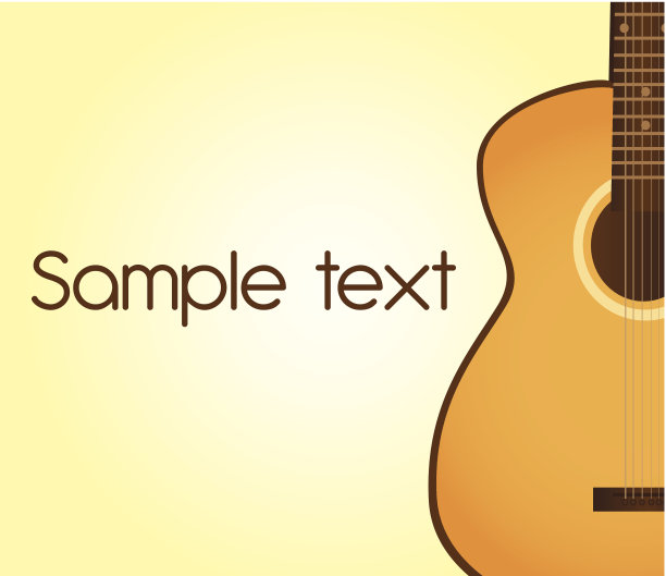 吉他背景图片下载