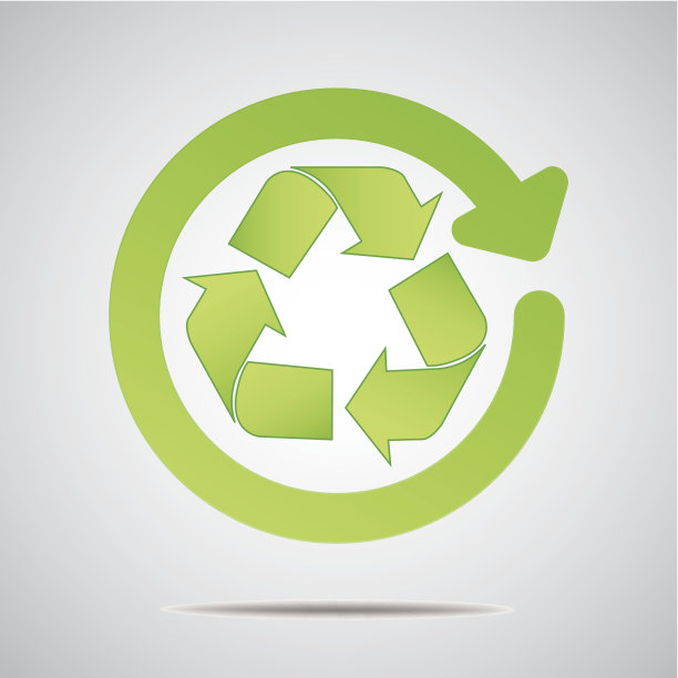 循环向量符号绿色图片下载