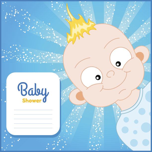 宝宝派对请帖图片下载