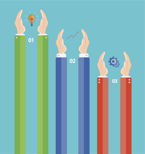 向量现代信息图形元素设计。每股收益10图片下载