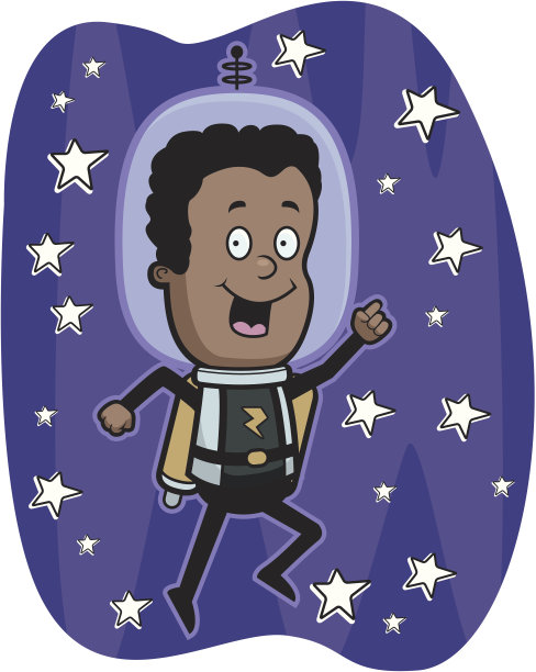 宇航员喷气包素材图片