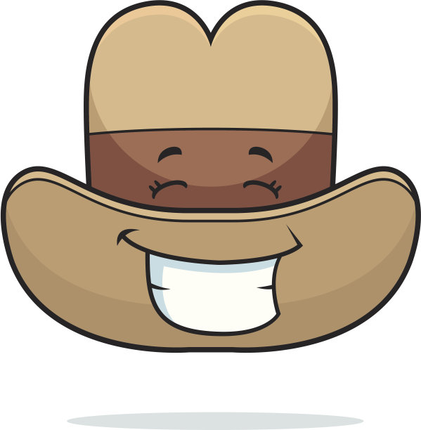 牛仔帽微笑图片下载