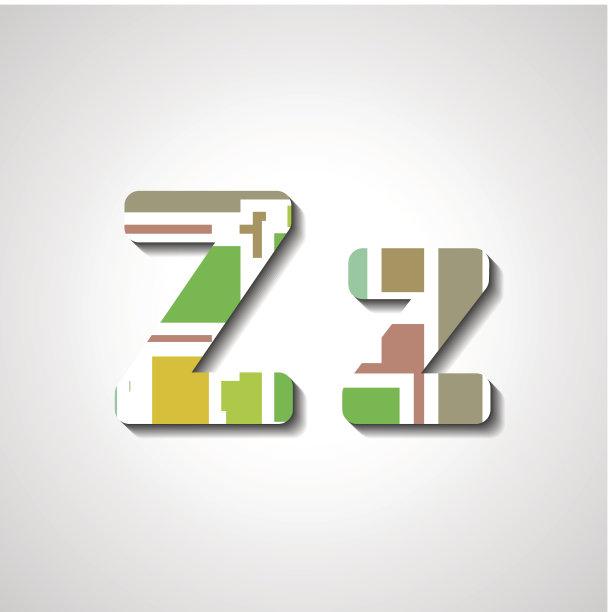 彩色字母字母图片下载