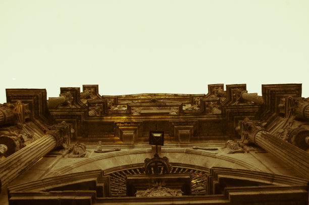 教堂立面乌贼图片下载