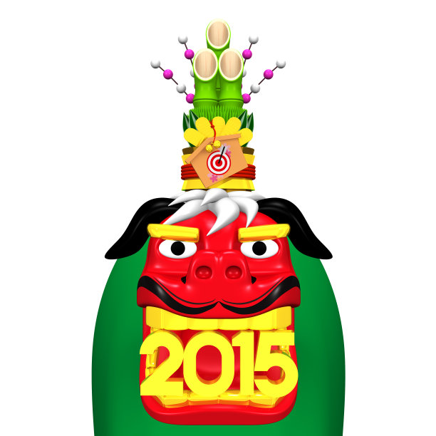 日本舞狮2015和Kadomatsu饰品图片下载