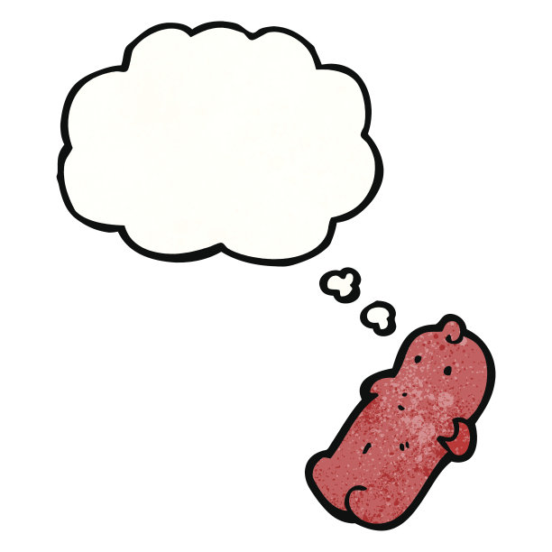 卡通糖果与思想泡泡图片下载