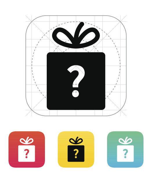 秘密礼物图标。图片下载