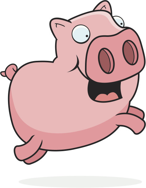 猪跳图片下载