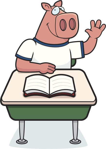 猪插画素材ID：109062760