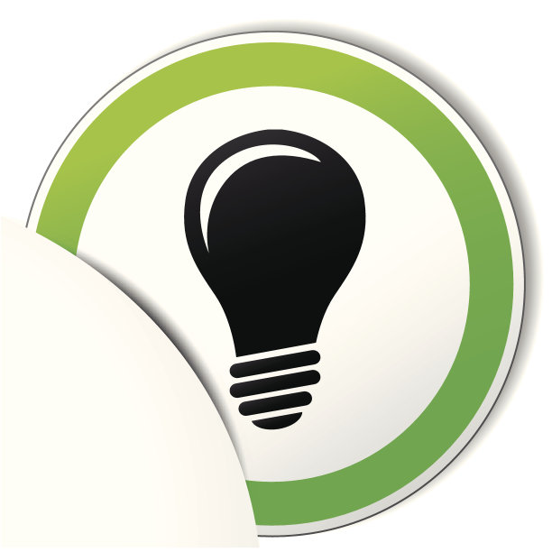 矢量球泡纸图标图片下载