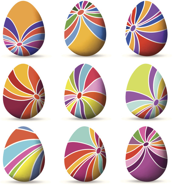 复活节彩蛋，复活节快乐图片下载