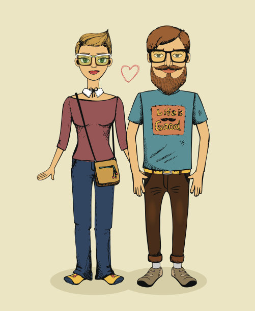 向量潮人几图片下载