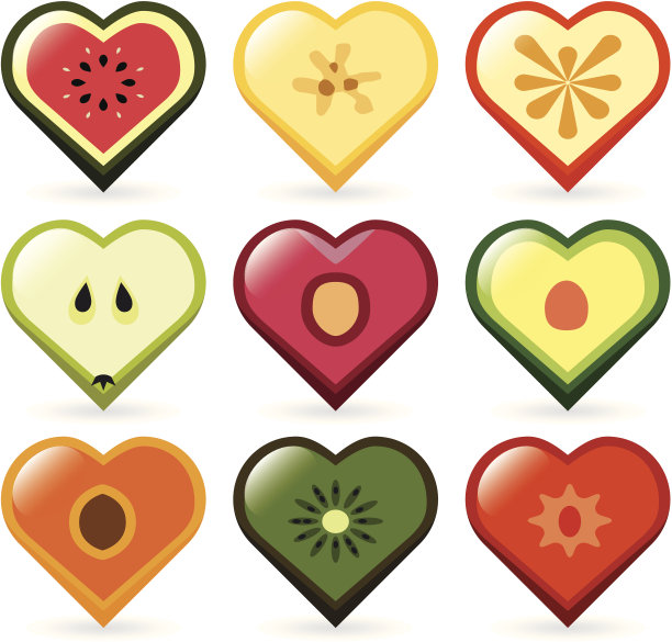 水果的心图片下载